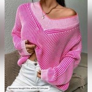 Cute pink sweater! Never worn!